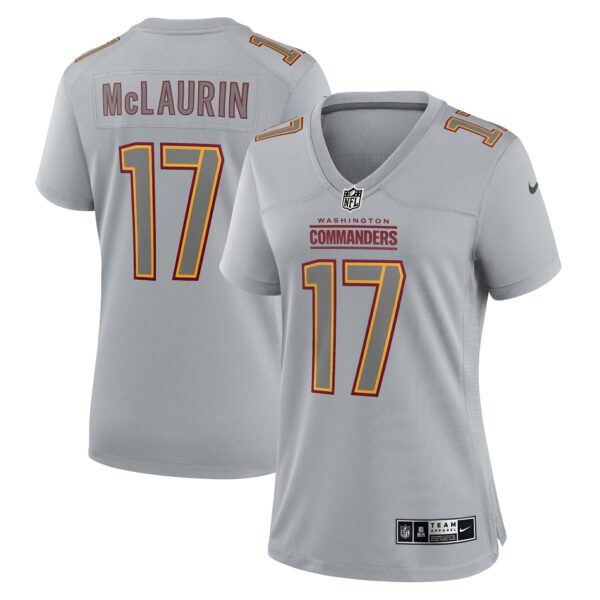 Women’s Washington Commanders Terry McLaurin Nike Gray Atmosphere Fashion Game Jersey