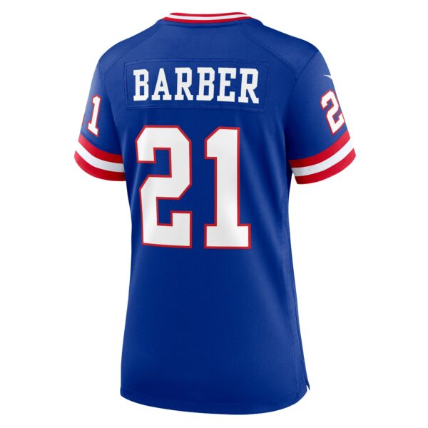 Women’s New York Giants Tiki Barber Nike Royal Classic Retired Player Game Jersey