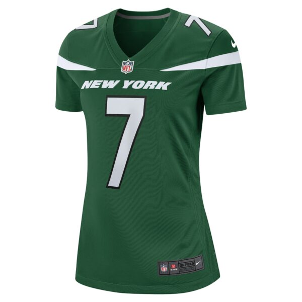 Women’s New York Jets Tim Boyle Nike Gotham Green Game Jersey