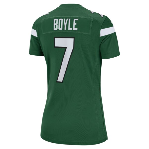 Women’s New York Jets Tim Boyle Nike Gotham Green Game Jersey