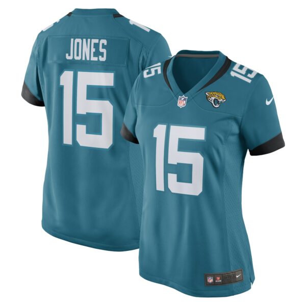 Women’s Jacksonville Jaguars Tim Jones Nike Teal Game Player Jersey