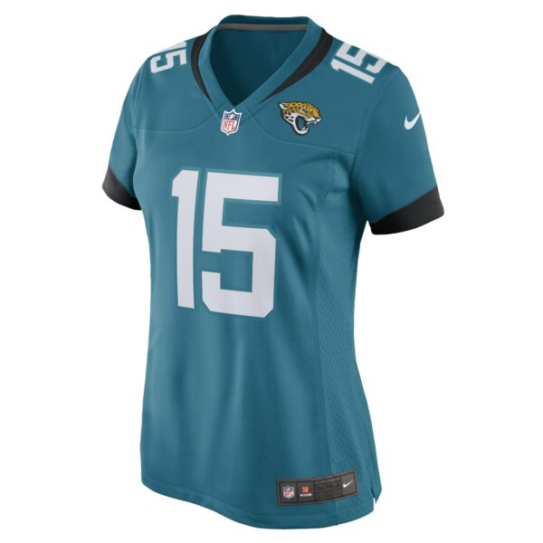 Women’s Jacksonville Jaguars Tim Jones Nike Teal Game Player Jersey