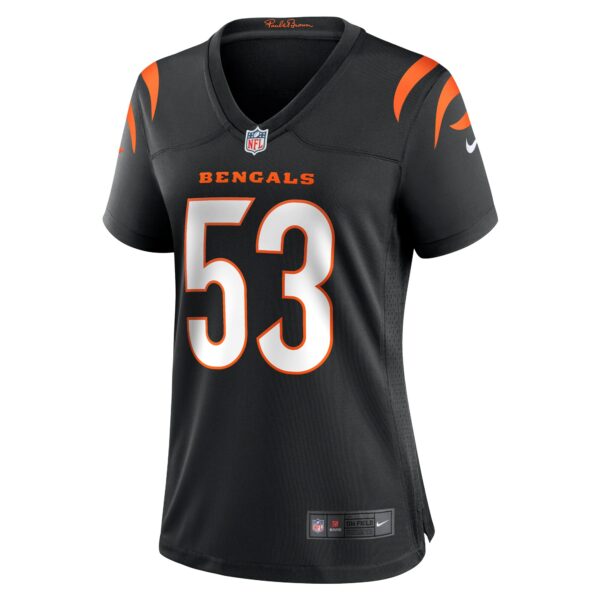 Women’s Cincinnati Bengals TJ Pesefea Nike Black Team Game Jersey