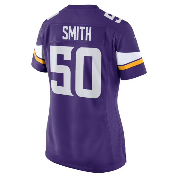 Women’s Minnesota Vikings TJ Smith Nike Purple Home Game Player Jersey