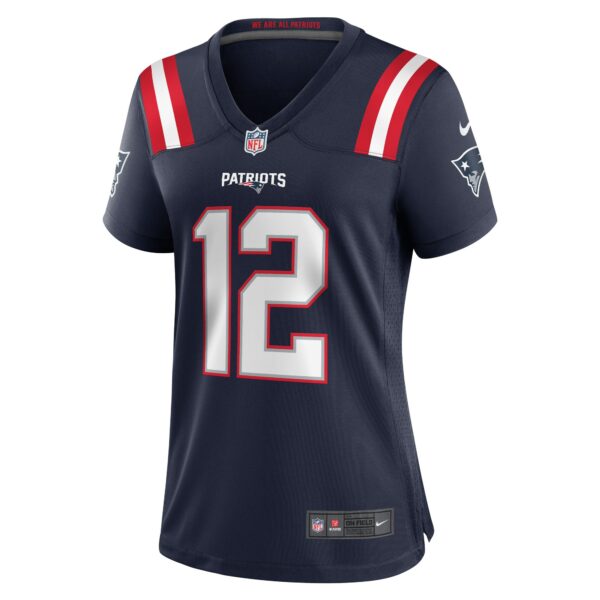 Women’s New England Patriots Tom Brady Nike Navy Retired Game Jersey