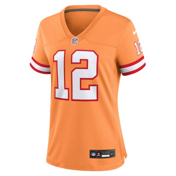 Women’s Tampa Bay Buccaneers Tom Brady Nike Orange Player Jersey