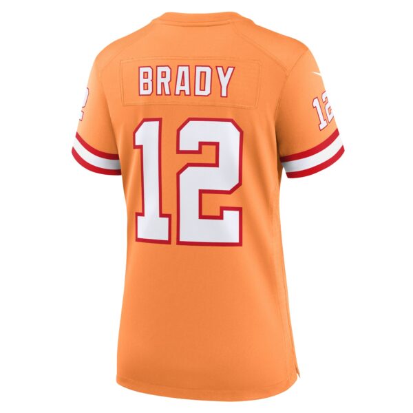 Women’s Tampa Bay Buccaneers Tom Brady Nike Orange Player Jersey