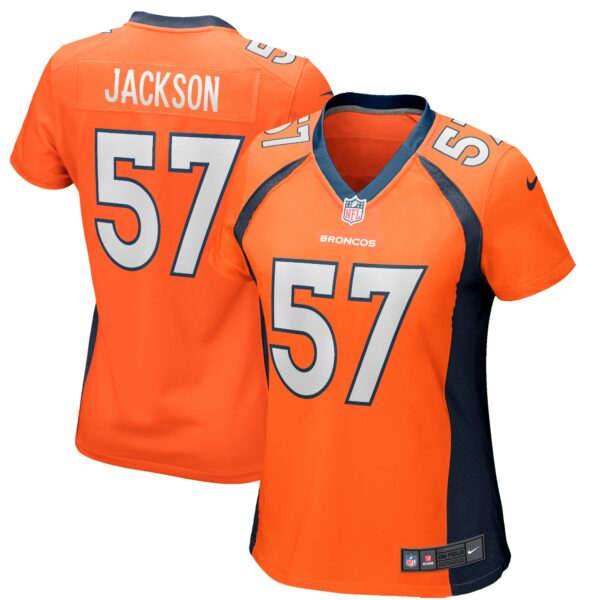 Women’s Denver Broncos Tom Jackson Nike Orange Game Retired Player Jersey