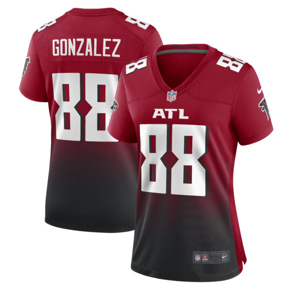 Women’s Atlanta Falcons Tony Gonzalez Nike Red Retired Game Jersey