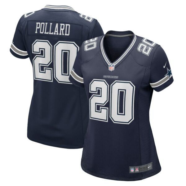 Women’s Dallas Cowboys Tony Pollard Nike Navy Game Player Jersey