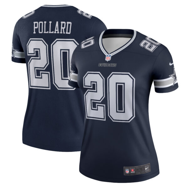 Women’s Dallas Cowboys Tony Pollard Nike Navy Legend Jersey