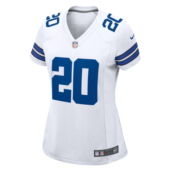 Women’s Dallas Cowboys Tony Pollard Nike White Game Player Jersey