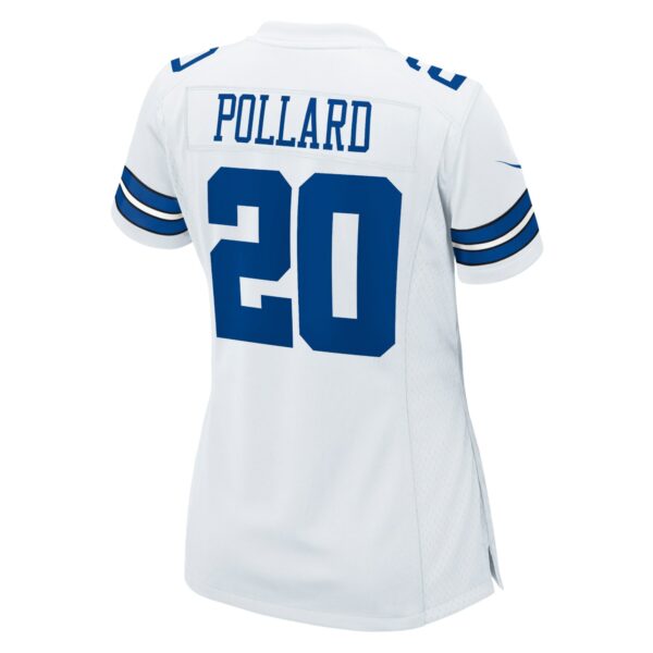 Women’s Dallas Cowboys Tony Pollard Nike White Game Player Jersey