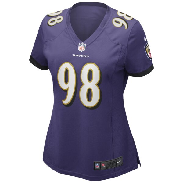 Women’s Baltimore Ravens Tony Siragusa Nike Purple Game Retired Player Jersey