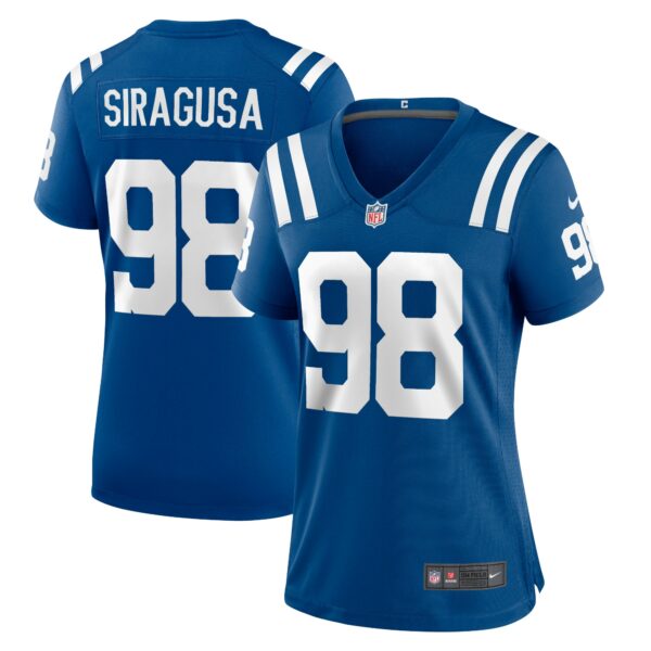 Women’s Indianapolis Colts Tony Siragusa Nike Royal Game Retired Player Jersey