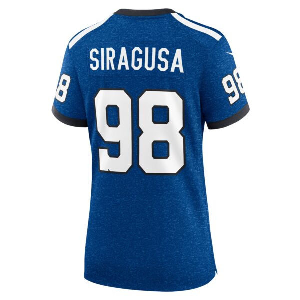 Women’s Indianapolis Colts Tony Siragusa Nike Royal Indiana Nights Alternate Game Jersey