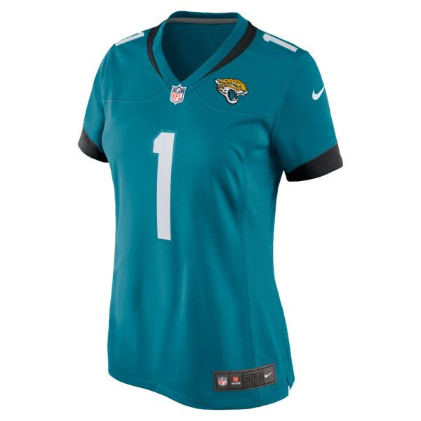 Women’s Jacksonville Jaguars Travis Etienne Nike Teal Game Jersey