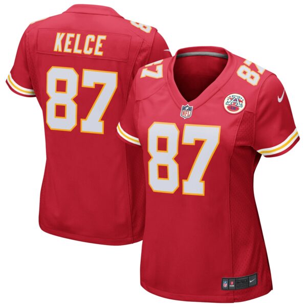 Women’s Nike Travis Kelce Red Kansas City Chiefs Game Jersey