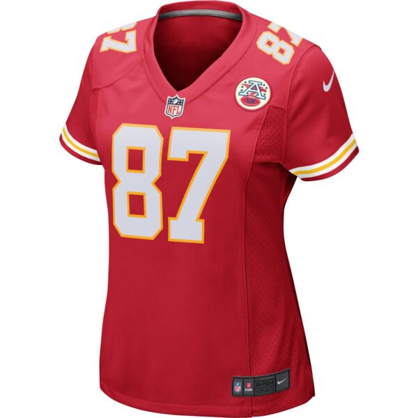 Women’s Nike Travis Kelce Red Kansas City Chiefs Game Jersey