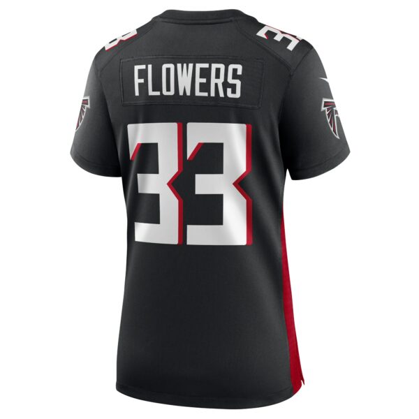 Women’s Atlanta Falcons Tre Flowers Nike Black Team Game Jersey