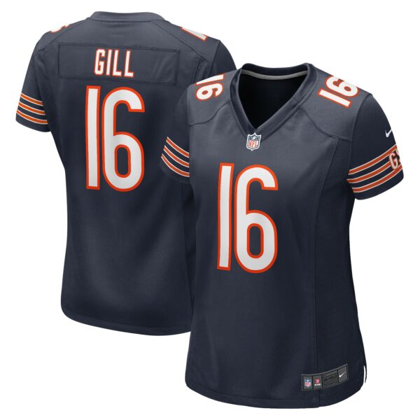 Women’s Chicago Bears Trenton Gill Nike Navy Game Player Jersey