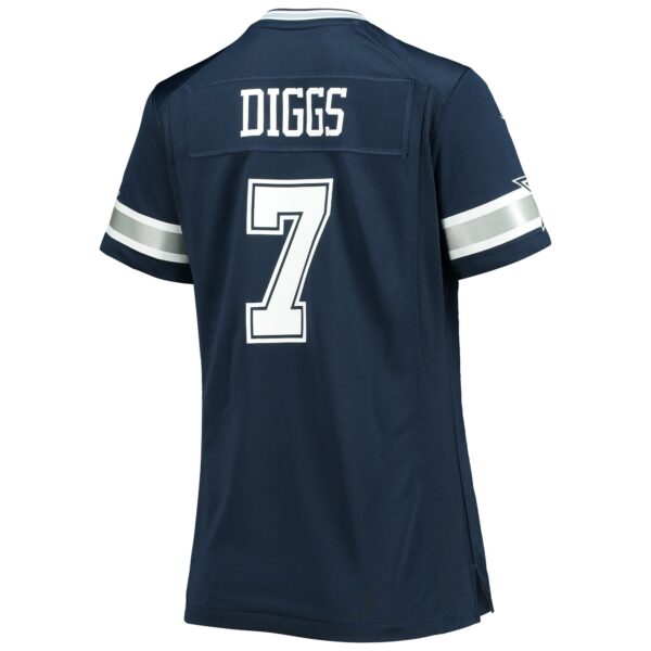 Women’s Dallas Cowboys Trevon Diggs Nike Navy Game Jersey