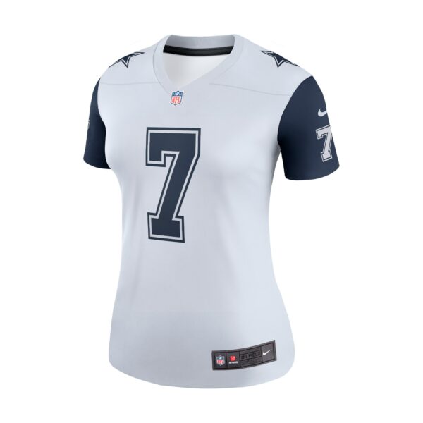 Women’s Dallas Cowboys Trevon Diggs Nike White Alternate Legend Jersey