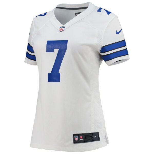 Women’s Dallas Cowboys Trevon Diggs Nike White Game Jersey