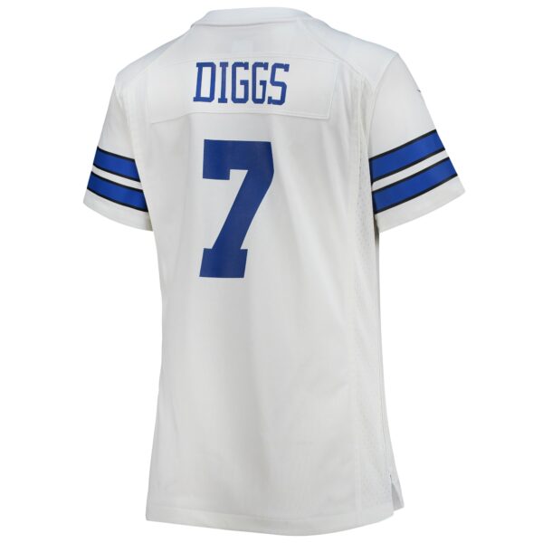 Women’s Dallas Cowboys Trevon Diggs Nike White Game Jersey