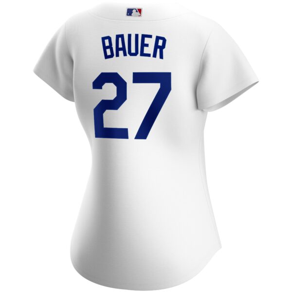 Women’s Los Angeles Dodgers Trevor Bauer Nike White Home Official Replica Player Jersey