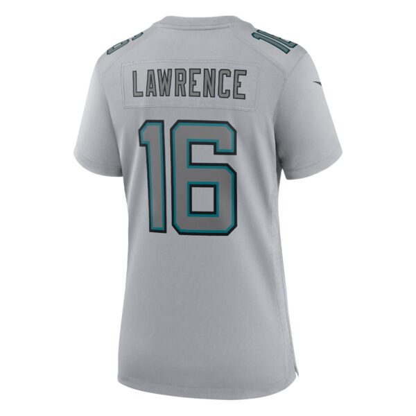 Women’s Jacksonville Jaguars Trevor Lawrence Nike Gray Atmosphere Fashion Game Jersey