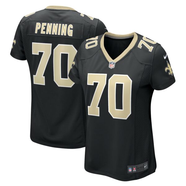 Women’s New Orleans Saints Trevor Penning Nike Black Game Player Jersey