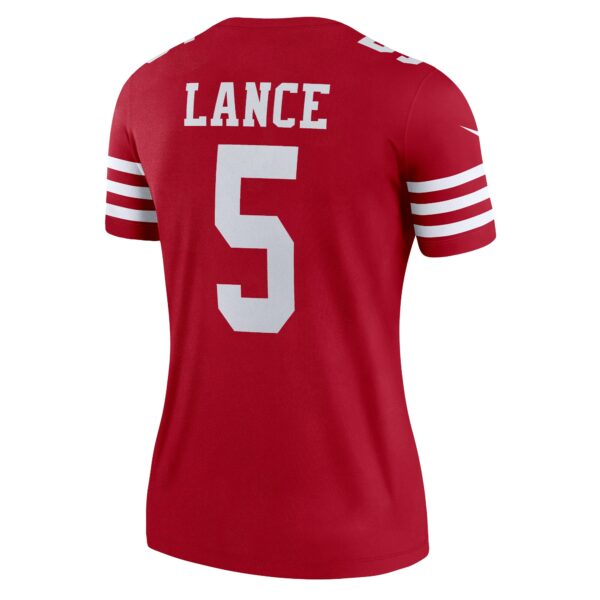 Women’s San Francisco 49ers Trey Lance Nike Scarlet Legend Jersey