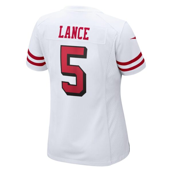 Women’s San Francisco 49ers Trey Lance Nike White Player Jersey