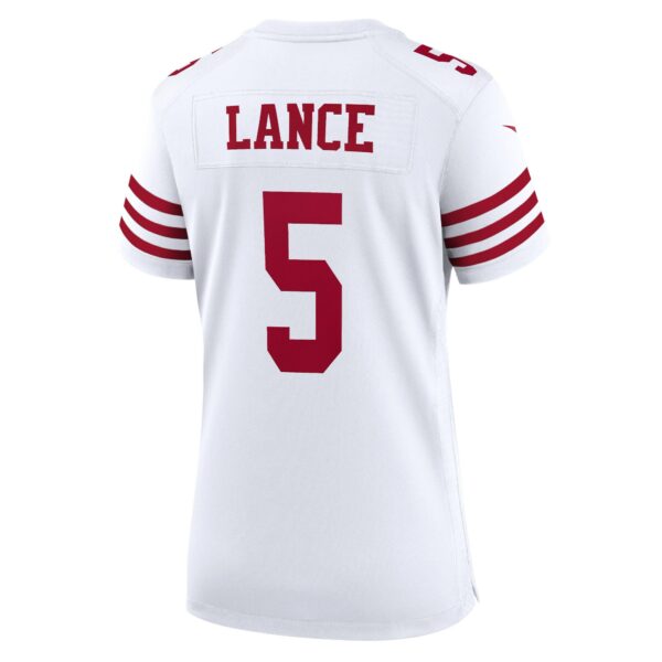 Women’s San Francisco 49ers Trey Lance Nike White Player Jersey