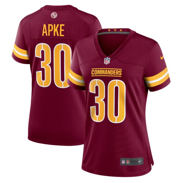 Women’s Washington Commanders Troy Apke Nike Burgundy Game Jersey