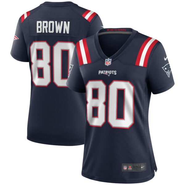 Women’s New England Patriots Troy Brown Nike Navy Game Retired Player Jersey