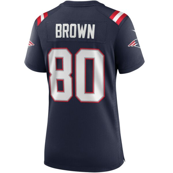 Women’s New England Patriots Troy Brown Nike Navy Game Retired Player Jersey