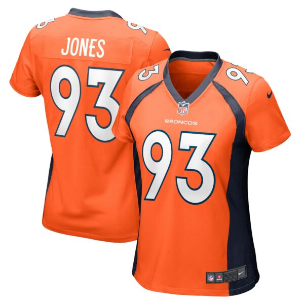 Women’s Denver Broncos Troy Jones Nike Orange Game Jersey