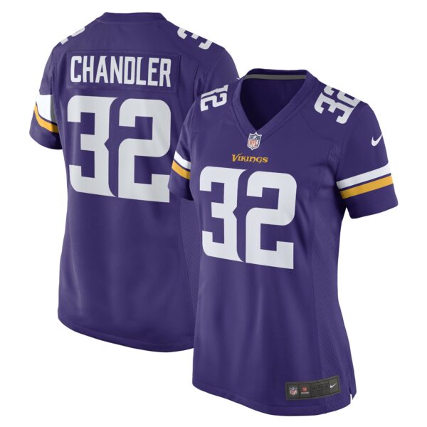 Women’s Minnesota Vikings Ty Chandler Nike Purple Game Player Jersey