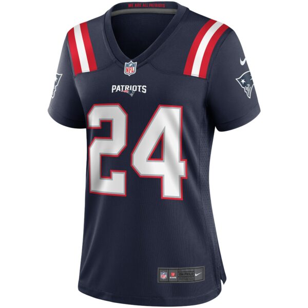 Women’s New England Patriots Ty Law Nike Navy Game Retired Player Jersey