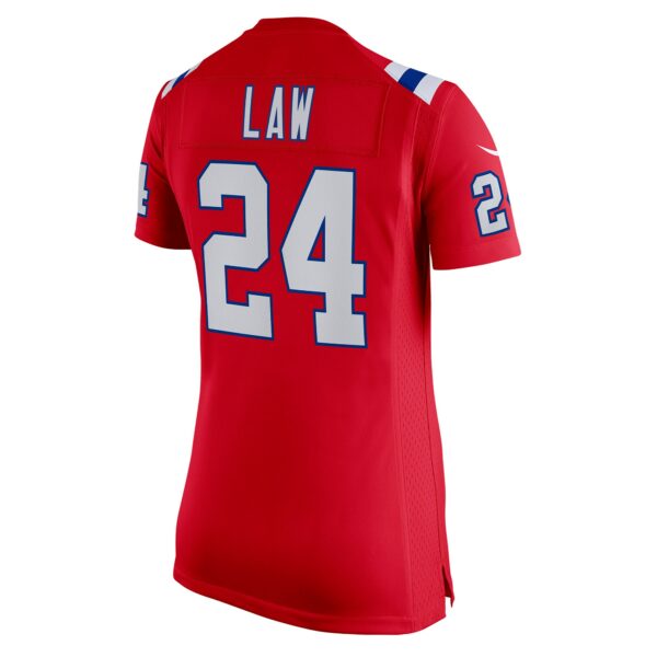 Women’s New England Patriots Ty Law Nike Red Retired Game Jersey