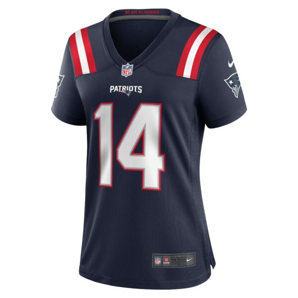 Women’s New England Patriots Ty Montgomery Nike Navy Player Game Jersey