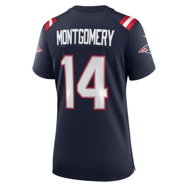 Women’s New England Patriots Ty Montgomery Nike Navy Player Game Jersey