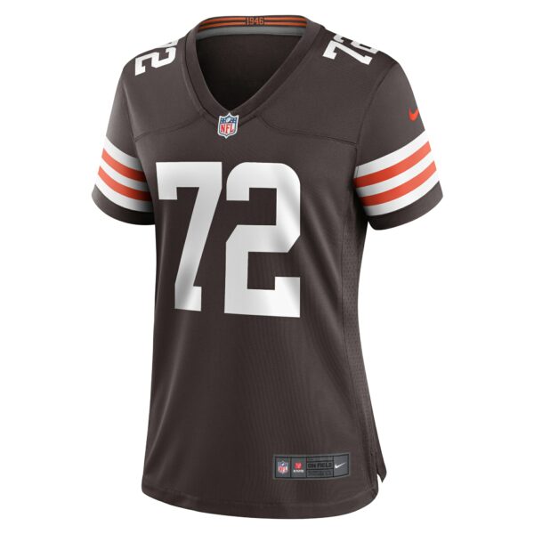 Women’s Cleveland Browns Ty Nsekhe Nike Brown Game Jersey