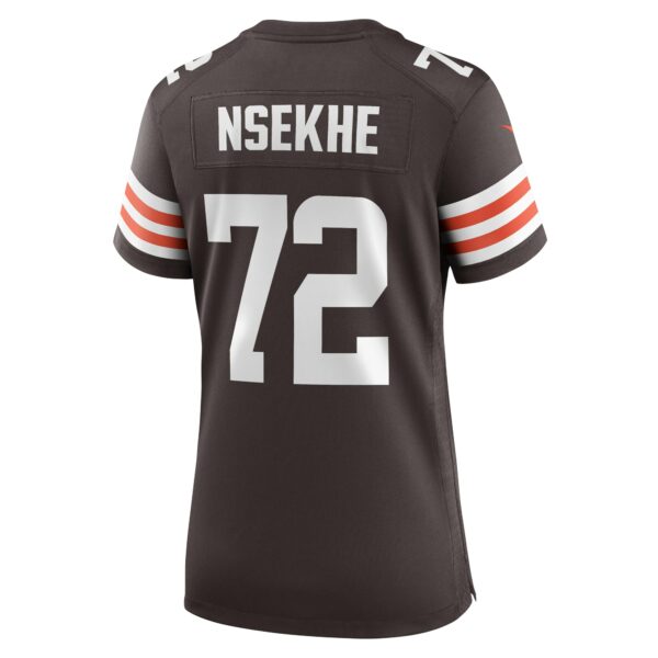 Women’s Cleveland Browns Ty Nsekhe Nike Brown Game Jersey