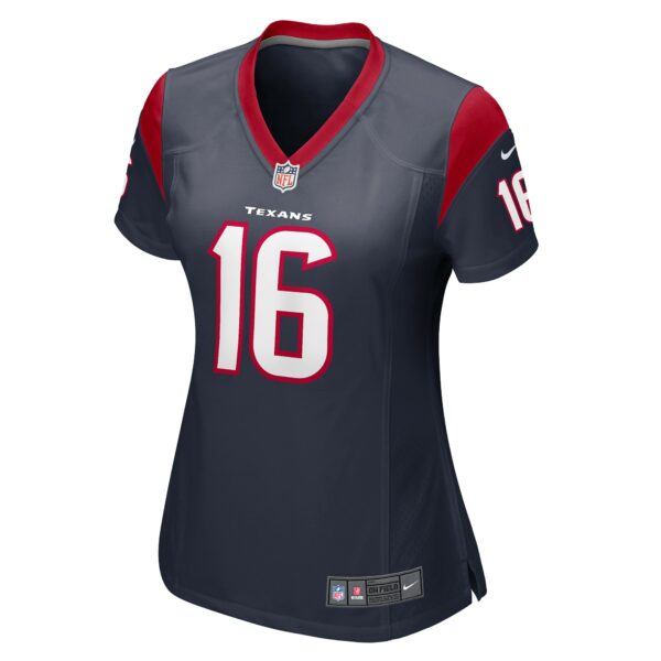 Women’s Houston Texans Ty Zentner Nike Navy Team Game Jersey