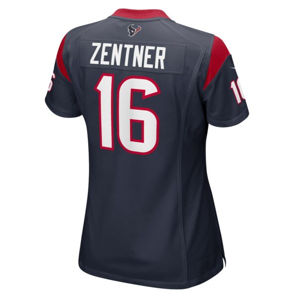 Women’s Houston Texans Ty Zentner Nike Navy Team Game Jersey