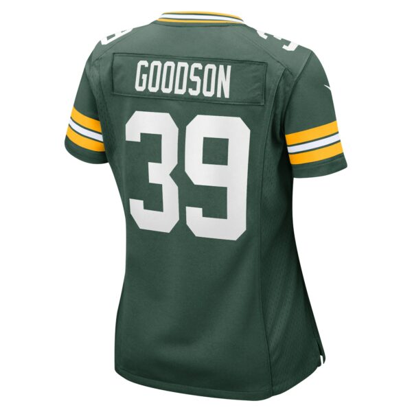 Women’s Green Bay Packers Tyler Goodson Nike Green Game Player Jersey