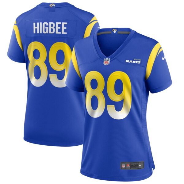 Women’s Los Angeles Rams Tyler Higbee Nike Royal Game Player Jersey